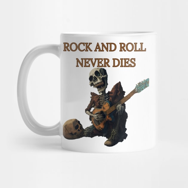 Rock and Roll Never Dies by TooplesArt